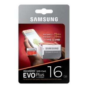 Samsung EVO Plus microSDHC 16 Go